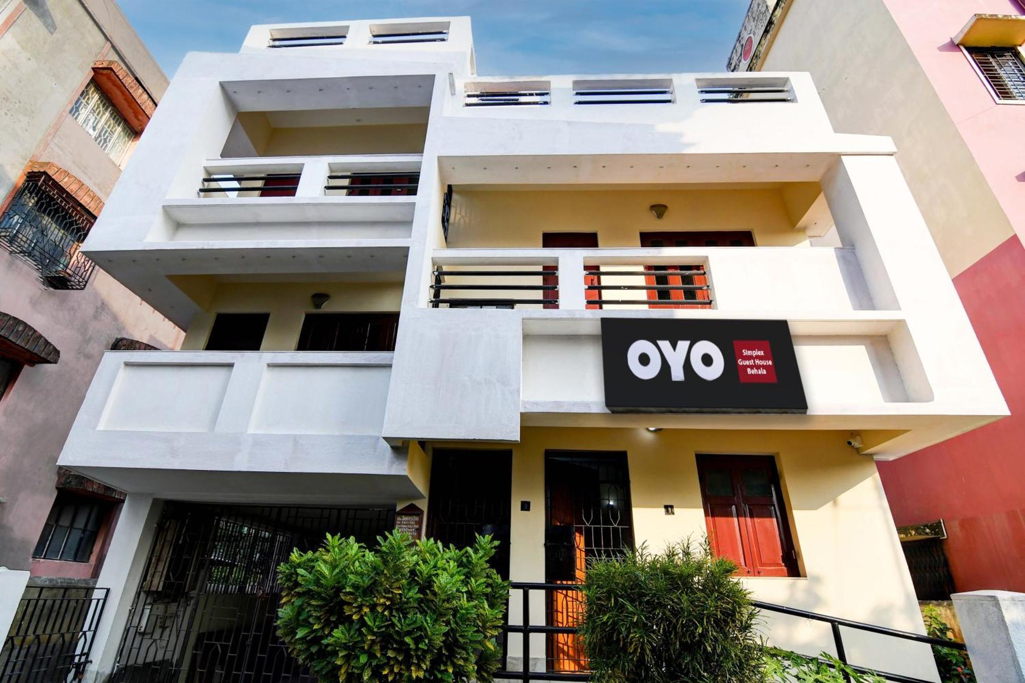 Oyo Simplex Guest House Behala Calcutta Exteriör bild